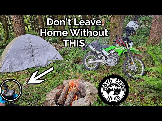 9 Motorcycle Camping Gear Essentials YOU Need to Stop Forgetting