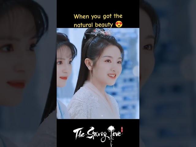 When you got the natural beauty | YOUKU COSTUME  #星落凝成糖 #thestarrylove #youku #shorts #陈星旭 #李兰迪