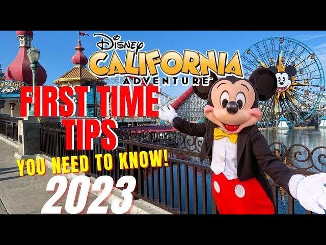 DISNEY CALIFORNIA ADVENTURE FIRST TIME TIPS | Everything YOU NEED TO KNOW And I mean EVERYTHING 2023