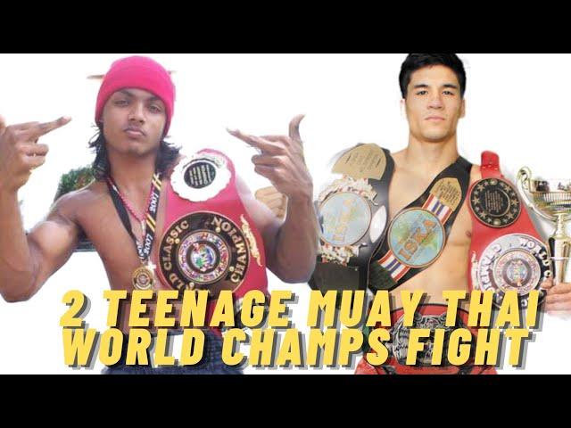 Bruce Iron Lion vs Asa TenPow teenage world champions face off in heated battle