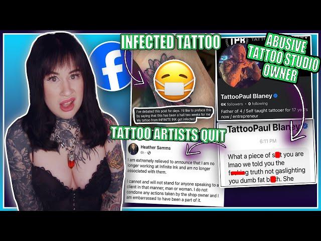 Abusive Tattoo Studio Owner Drives Artists To Quit Amid Infection Scandal!!!