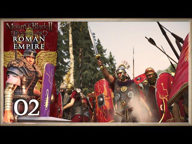 The Roman Praetorian Rallies the Legion! - Mount & Blade 2 Bannerlord (Eagle Rising - Rome) #2