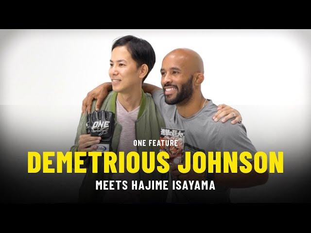 Demetrious Johnson Meets Attack On Titan's Hajime Isayama