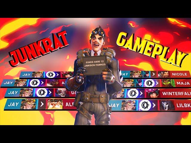 JUNKRAT IS S TIER DPS (Overwatch 2 Junkrat Gameplay)