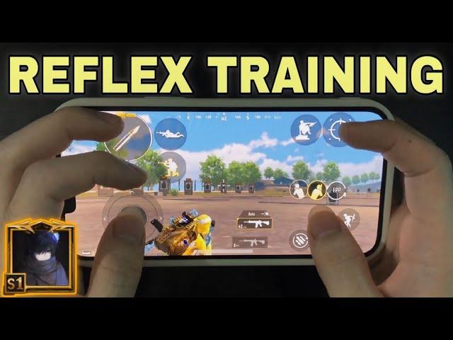 Improve Reflexes SkillHandcam 5 Finger Faster Player PUBG BGMI | Daxua Gameplay