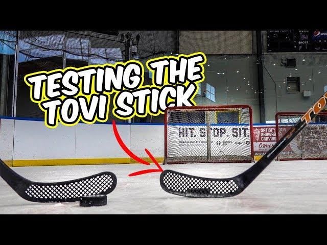 Testing the Holy Hockey Stick - Tovi stick review