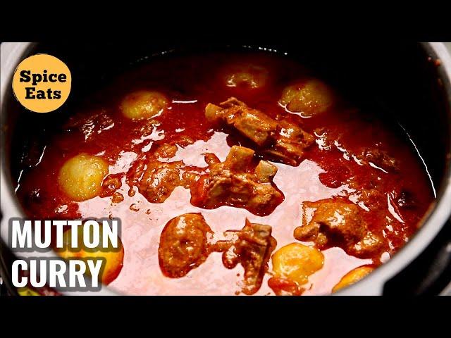 MUTTON POTATO CURRY | HOMESTYLE MUTTON CURRY | MUTTON CURRY