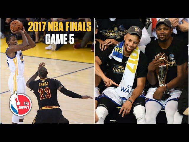 [FULL GAME] Golden State Warriors vs. Cleveland Cavaliers | 2017 NBA Finals Game 5 | NBA on ESPN