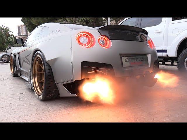 The BEST NISSAN GTR Godzilla Engine SOUNDS Ever!!