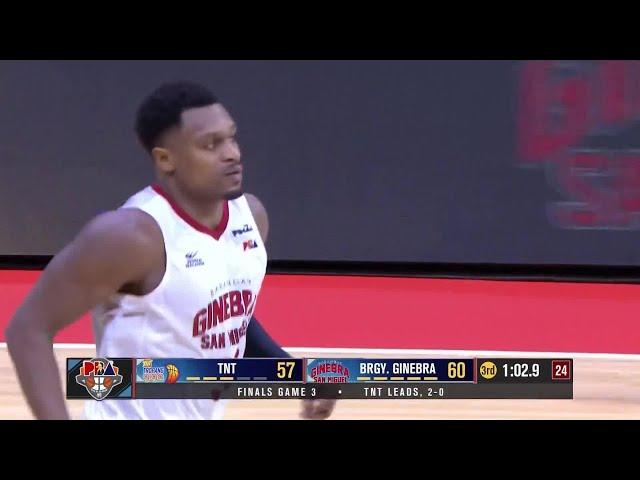 Brownlee and Thompson’s MINI RUN for Barangay Ginebra vs. TNT | PBA Season 49 Governors’ Cup Finals