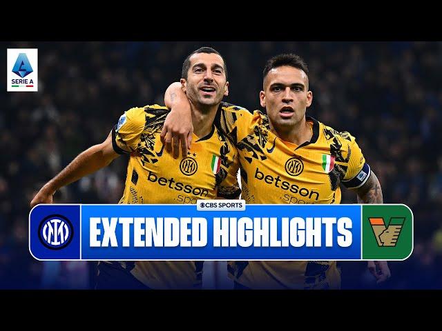 Inter vs. Venezia: Extended Highlights | Serie A | CBS Sports Golazo