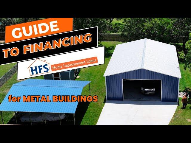 Guide to Financing a Metal Building | Home Improvement Loans | WolfSteel Buildings