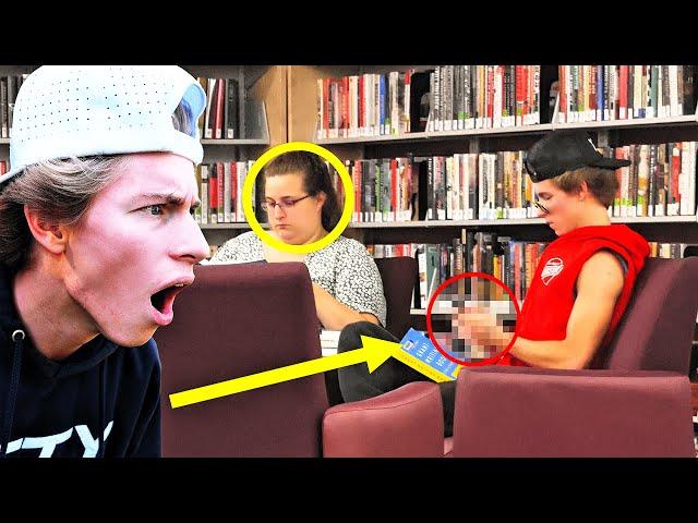 Trolling People at a Public LIBRARY!