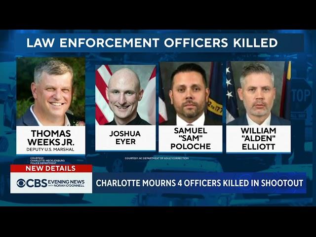 4 officers killed in North Carolina shooting