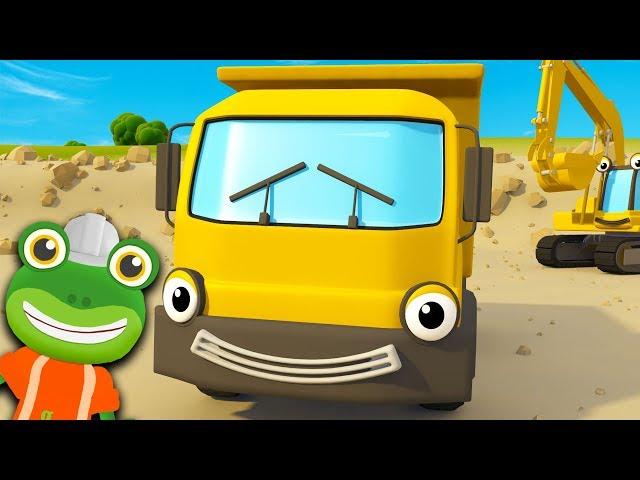 Dump Truck Song | Construction Vehicles For Kids | Kids Songs | Gecko's Garage