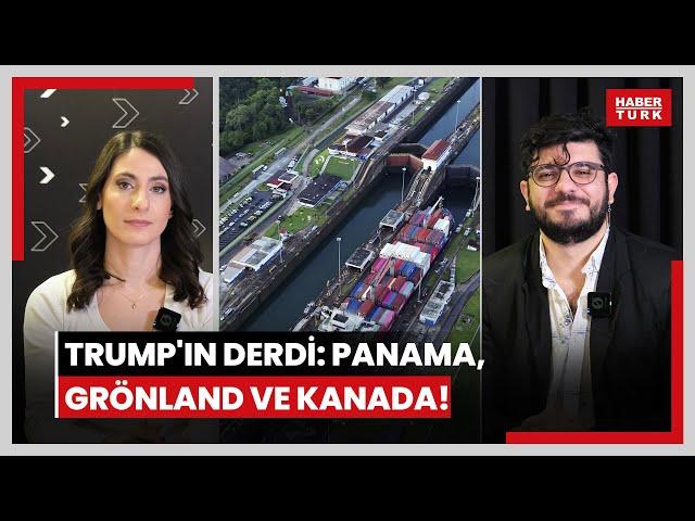 Trump'ın derdi: Panama, Grönland ve Kanada!