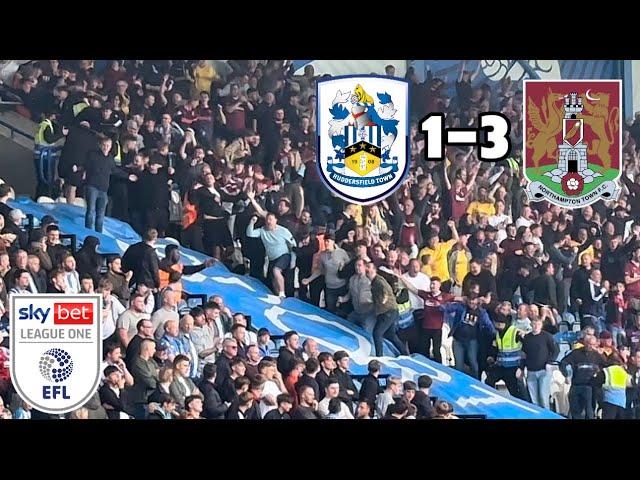 TERRIERS OUTPLAYED BY DOMINANT NORTHAMPTON TOWN!!! Huddersfield Town 1-3 Northampton Town