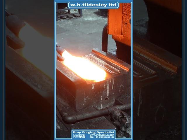 Drop Forging Process - W.H.Tildesley Ltd - EST.1874 - K318 #shorts #forging
