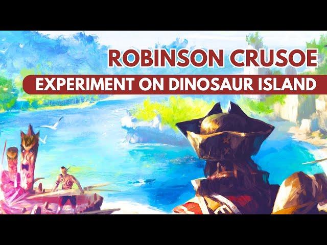 EXPERIMENT ON DINOSAUR ISLAND Scenario | Solo Board Game Playthrough | Robinson Crusoe