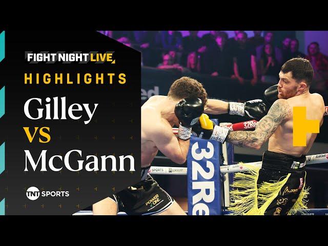 'JOLTING SHOT'  | Sam Gilley vs. Jack McGann | Fight Night Highlights