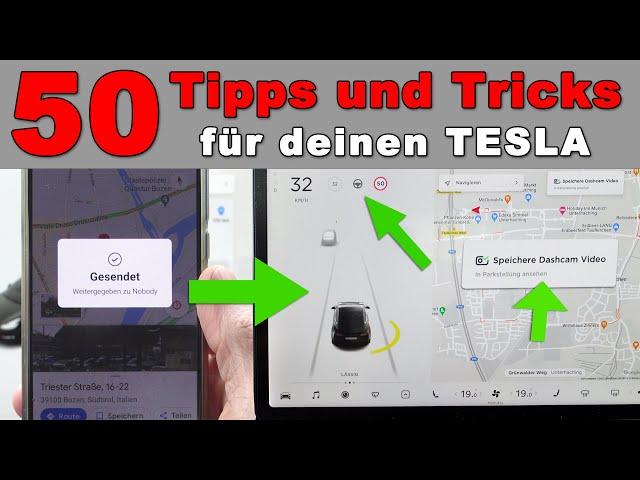 50 versteckte Tesla-Funktionen, die kaum jemand kennt - Tipps und Tricks