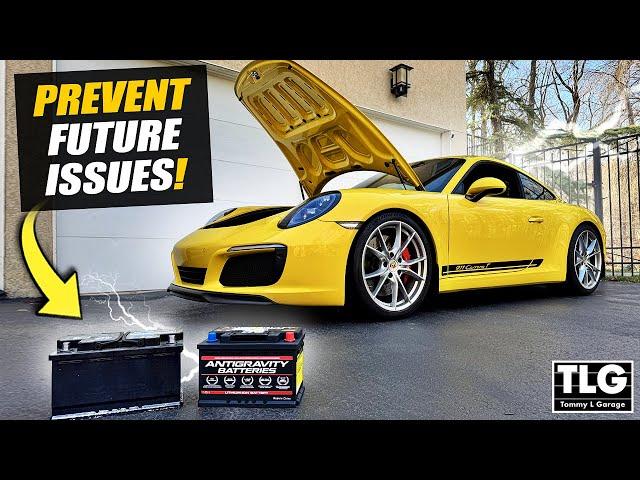 Watch this BEFORE replacing the battery on your Porsche 911