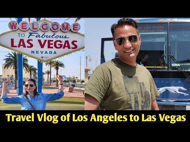 How to travel from Los Angeles to Las Vegas by Bus | Public Transport of USA