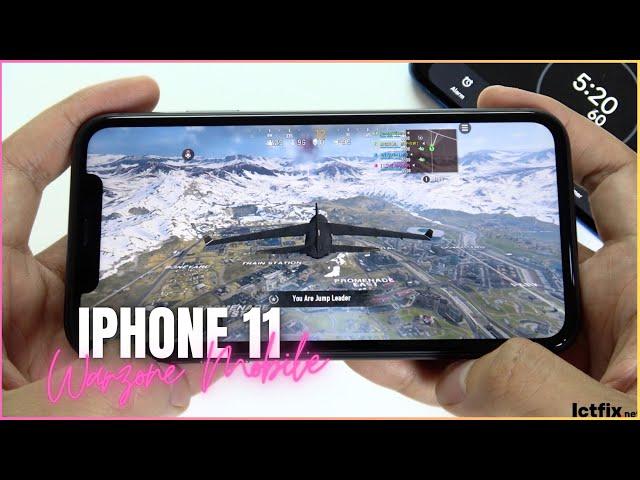 iPhone 11 Call of Duty Warzone Mobile Gaming test Update 2024 | Apple A13 Bionic