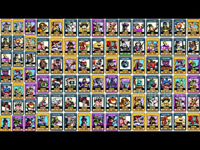 Tower Conquest MAX level 100 Gameplay All Characters MAX level #21