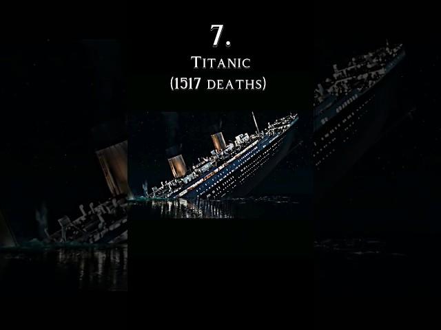 The most deadliest ship sinkings in history (!ONLY SHIPS THAT I KNOW!) #ships #sinking #tragedy #fyp