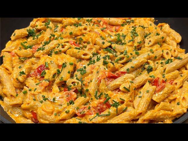 I'll prepare it in 5 minutes! I have never eaten such delicious pasta! Top 2 easy recipes!