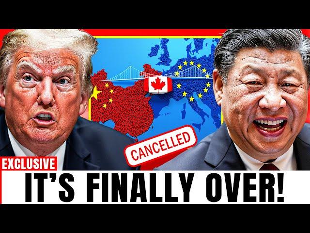 TRUMP PANICS as Canada Drops BOMBSHELL - China SHOCKS US by Replacing American Imports with CA & EU