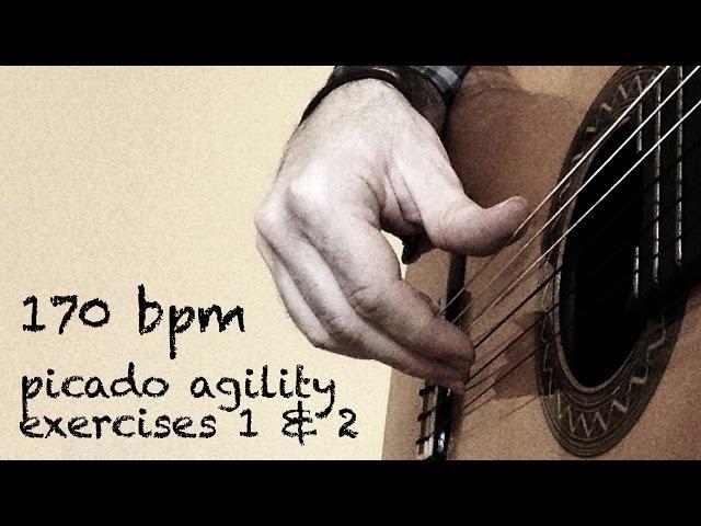 Picado Agility Exercises 1 & 2 (Revisited - 170bpm)