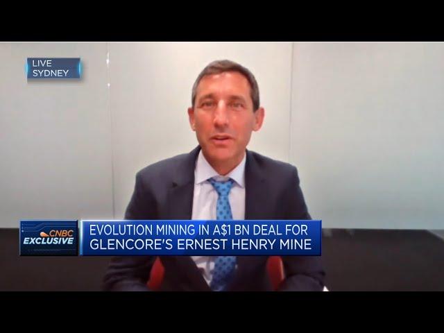 Evolution Mining Acquisition of Ernest Henry Mine - CNBC Interview with Jake Klein