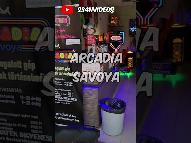 Budapest Arcade is Closing! ️ Arcadia Savoya | Video Game Arcade Tours