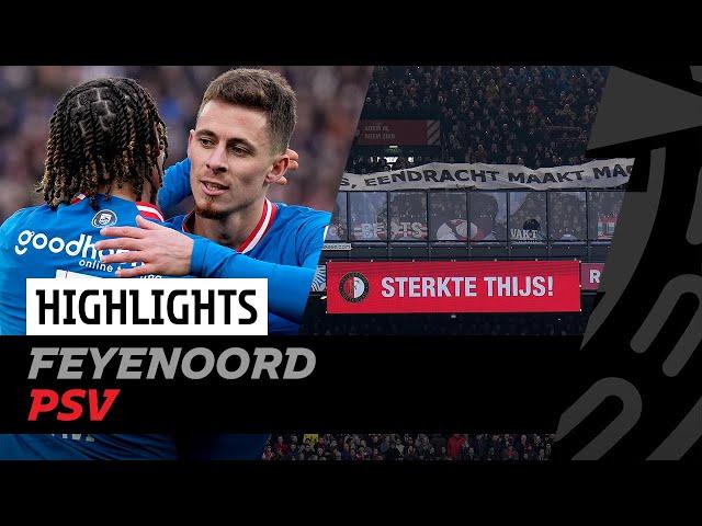 Sommige dingen zijn belangrijker dan voetbal...  | Highlights Feyenoord - PSV