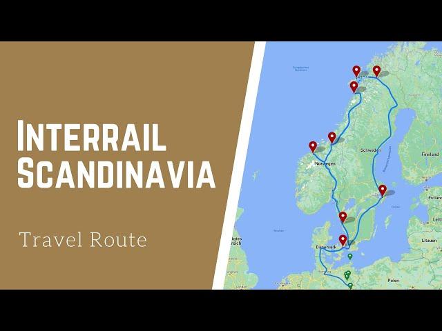 Interrail Scandinavia | Travel Route Denmark, Sweden & Norway | Northern Lights Trip