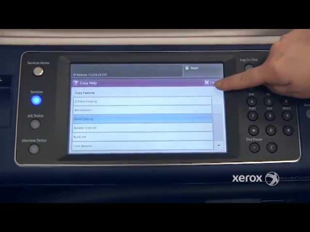 On-Screen Support - Xerox 7800 Series Training, QDoxs