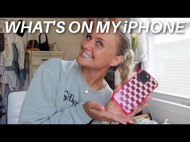 WHAT'S ON MY iPHONE | SUMMER 2023