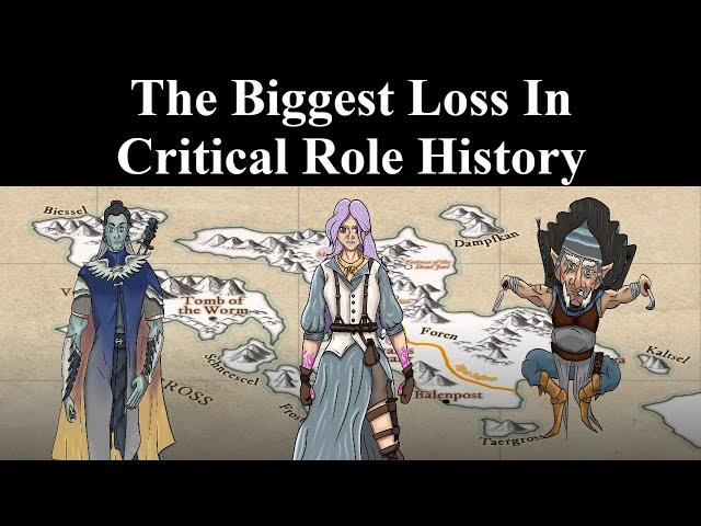 The Biggest Loss In Critical Role History