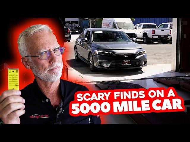 Scary Finds Inspecting a 5000 Mile Honda!