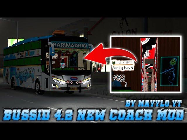 Bussid jbhd coach mod 4.2 | MAYYLO YT | bussid mod | bussid coach mod | bus simulator indonesia