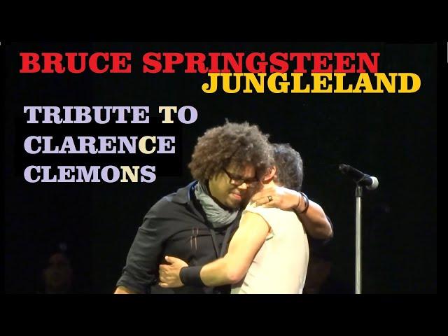 JUNGLELAND BRUCE SPRINGSTEEN (first live version - tribute to Clarence Clemons live 2012)