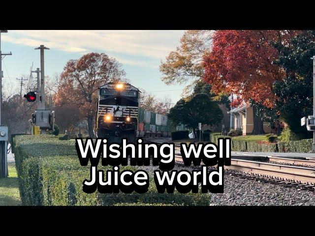 Railfan music video Wishing well juice world #train #music #amtrak #railfan