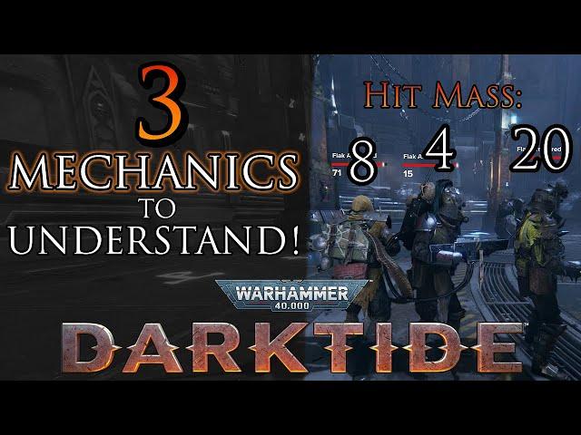 3 Darktide MECHANICS you should UNDERSTAND!