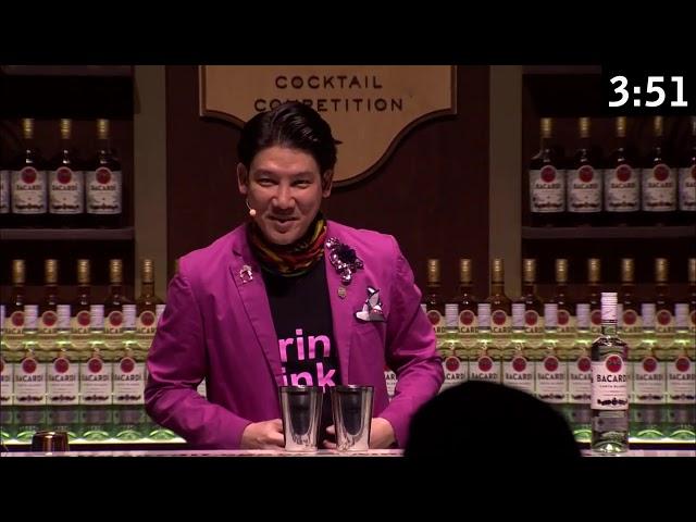 Ronnaporn (Thailand) - BACARDI Legacy Global Champion 2019 "Pink Me Up" presentation