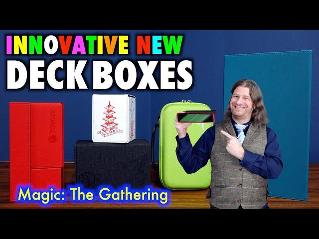 Innovative New Deck Boxes For Magic: The Gathering, Pokémon - Toyger, Gem, GameGenic, Ultimate Guard