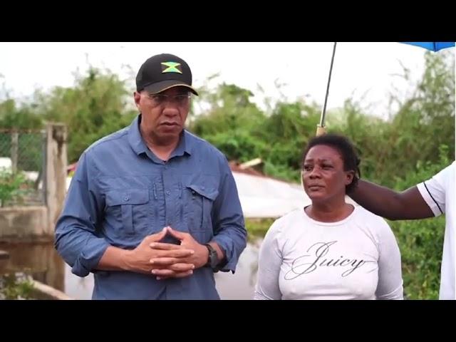 Holness vows sustainable hurricane recovery assistance to Clarendon residents