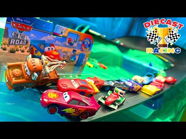 Disney Cars Diecast Cars on the road tournament