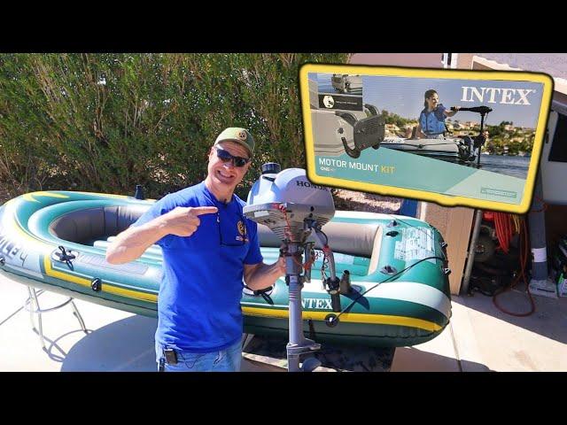 The Secret to Motorizing Your Inflatable Boat- Intex Motor Mount Review